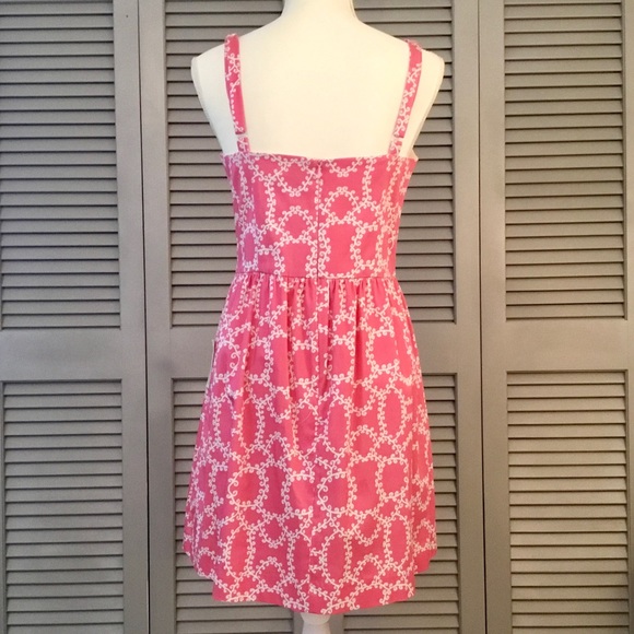 Kaeli Smith Pink and White Print Dress - Picture 3 of 8